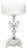 Antique French Bowl on Column Stand, 1900s For Sale