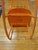 Wood 1977 Danish Modern Style Rocker in Original Orange Paint For Sale - Image 7 of 12