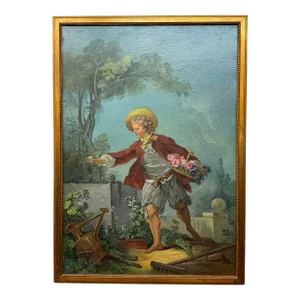 After Fragonard "The Gardner"