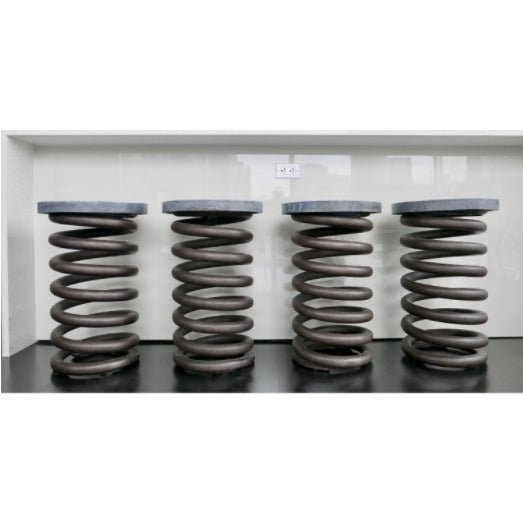 Restoration Hardware Industrial Coil Stools Set of 4 Chairish