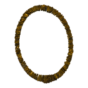 Vintage Gold Stone Tasselated Mirror Vautrin Style