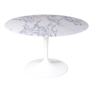 Marble Dining Table by Eero Saarinen for Knoll Int, USA, 1970s For Sale