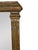 Mid 20th Century Neoclassical Style Gilt and Silvered Mirror with Carved Columns For Sale - Image 13 of 18