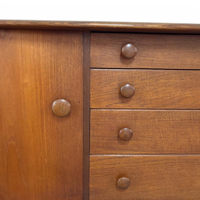 Wood Volnay Teak Sideboard by John Herbert for A. Younger Ltd., 1960s For Sale - Image 7 of 12