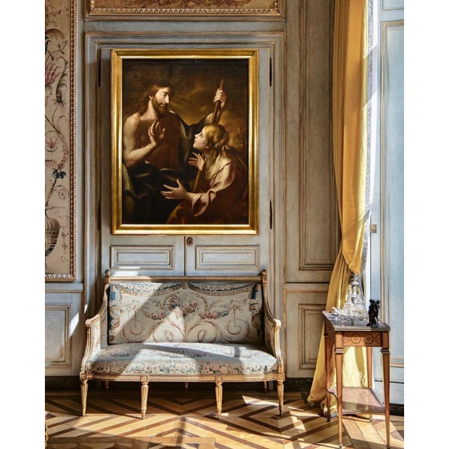 Circle of Carlo Cignani, Noli Me Tangere, 1700, Oil on Canvas For Sale - Image 9 of 11