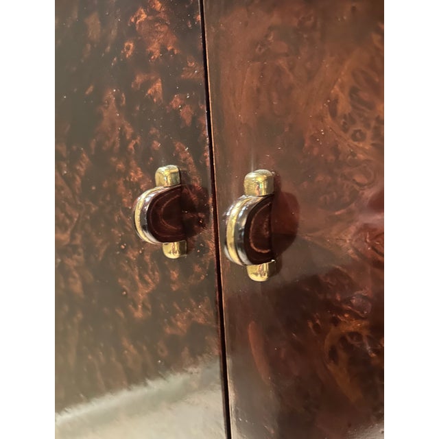 Black 1980s Henredon Scene Three Armoire (Gentleman's Chest), Attributed For Sale - Image 8 of 9