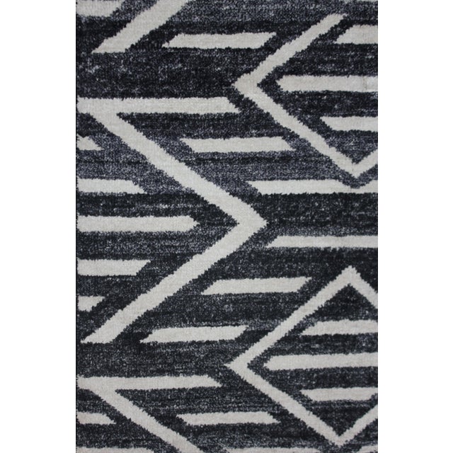 Modern Hand Knotted Bamboo Rug by Aara Rugs Inc. - 8' X 10' For Sale - Image 3 of 5