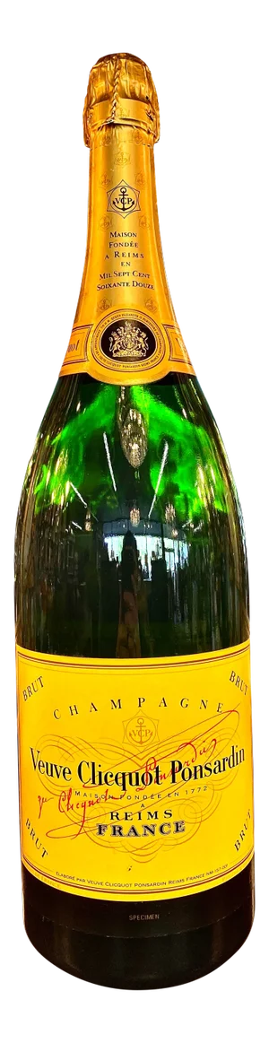 Late 20th Century French Veuve Cliquot Specimen Bottle