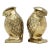 Mid-Century Brass Owl Bookends- a Pair For Sale