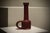 Maroon Stoneware Vase from Mobach, Holland, 1960s For Sale - Image 8 of 8