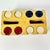 1950s Vintage Boho Chic Americana Poker Chips and Wood Caddy For Sale - Image 6 of 10