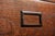 Wood Antique Oak Filing Cabinet With Japanned Hardware For Sale - Image 7 of 17