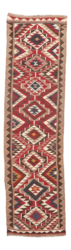 Vintage Herki Kilim Runner