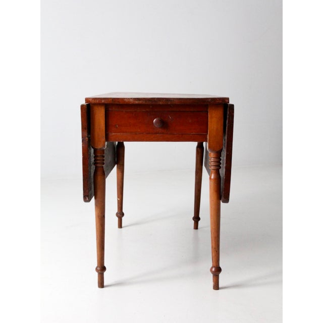 Antique Drop Leaf Console Table Chairish Only genuine antique drop leaf tables approved. antique drop leaf console table