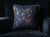 Abstract Cushion Cover With Twisted Rope Trim For Sale - Image 4 of 10