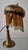 Antique Art Nouveau Bronze Table Lamp, 1920s For Sale - Image 16 of 17