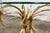 Metal Vintage Italian Gilt Sheaf of Wheat Side Tables, Pair For Sale - Image 7 of 10