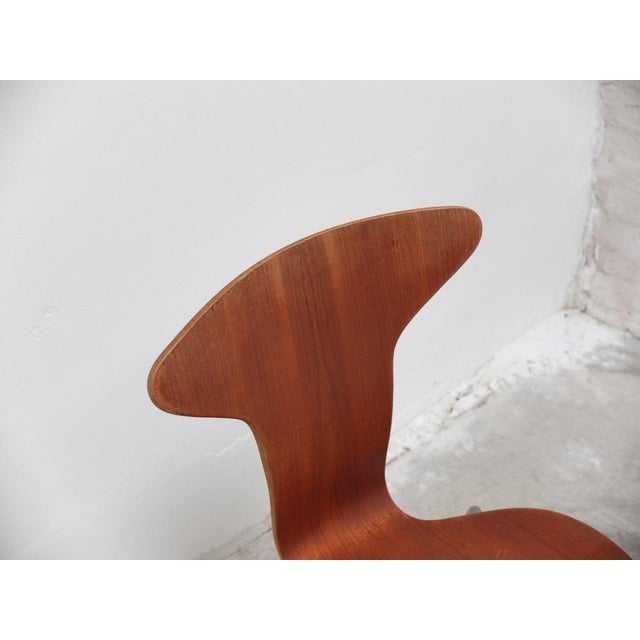 First Edition Mosquito Chairs by Arne Jacobsen for Fritz Hansen, 1955, Set of 4 For Sale - Image 9 of 18