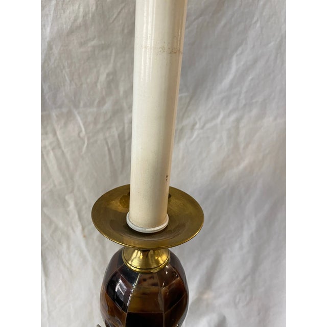 Maitland Smith Lamps With Marble, Brass, and Steel - a Pair For Sale In New York - Image 6 of 11