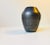 Scandinavian Black Glaze Ceramic Vase, 1960s For Sale - Image 6 of 6