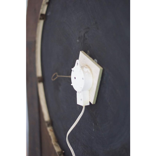 Brown Large Church Organ Clock, France, 1950s For Sale - Image 8 of 18