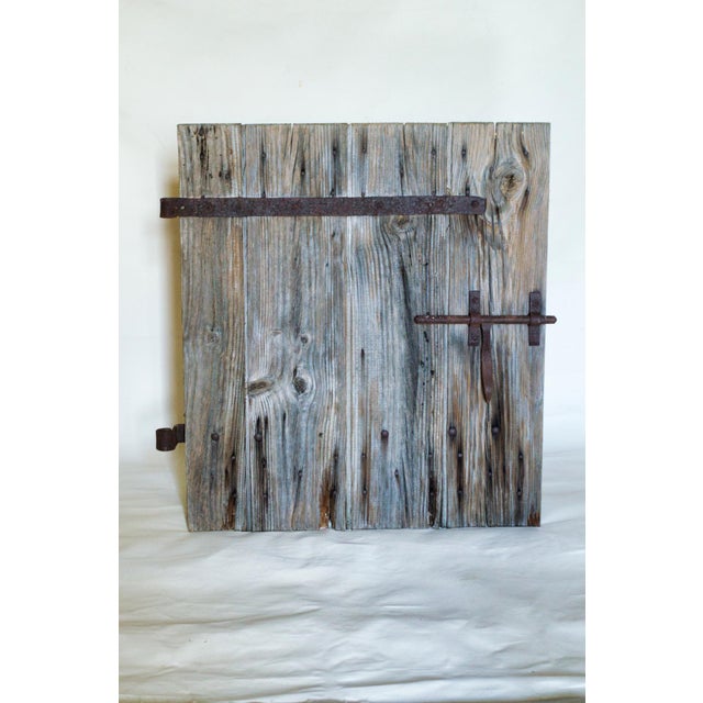 Antique Oak Door in Wrought Iron from Befos, 1800 For Sale - Image 17 of 17