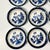 1940s Vintage Japanese Chinoiserie Hollywood Regency Blue Willow Small Plates - Set of 12 For Sale - Image 13 of 13