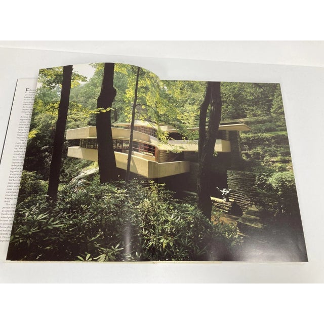 Fallingwater - a Frank Lloyd Wright Country House 1986 1st Ed. Large Hardcover Book For Sale - Image 9 of 13