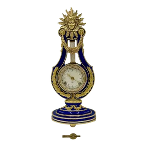 Marie Antoinette Lyre Mantel Clock Franklin Mint Victoria & Albert Museum