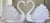 Ceramic Vintage White Porcelain Swan Cake Toppers - A Pair For Sale - Image 7 of 10