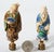 Early 20th Century Ceramic Chinese Wise Man Lamp Finials - a Pair For Sale - Image 10 of 10