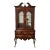 Keller Furniture Solid Cherry Traditional Style 40" Buffet W. Lighted Display China Cabinet 9672 For Sale