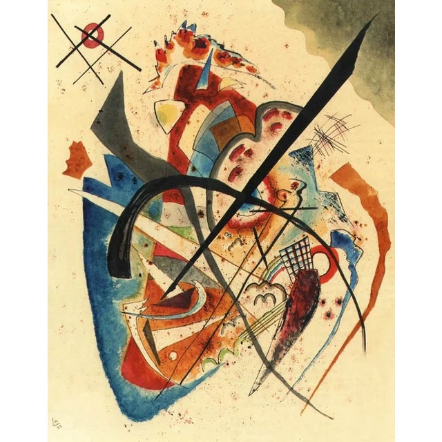 Artist: Wassily Kandinsky Country: Russia Title: Untitled 1923 Medium: Giclee Marks: Numbered limited edition Watercolor...