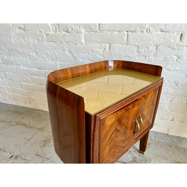 Metal Italian Bedside Tables, 1950s, Set of 2 For Sale - Image 7 of 18