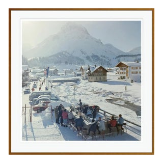 Lech Ice Bar 1960 by Slim Aarons Framed C-Print For Sale