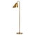 Floor Lamp in Brass attributed to Frits Schlegel and Vilhelm Lauritzen, 1940s For Sale - Image 9 of 9
