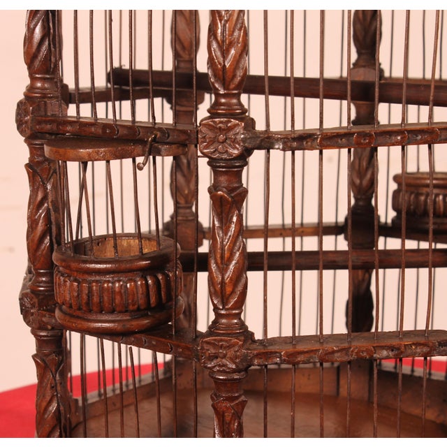 Tan Birdcage, 18th Century, Netherlands For Sale - Image 8 of 14
