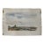 Henry Emil Salloch Original Watercolor on Paper Coastal Marsh Landscape, 1948. For Sale