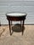 Wood French 19th Century Louis XVI Mahogany Oval Bouillotte Marble Top Side Table For Sale - Image 7 of 12