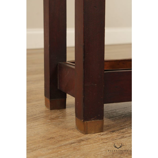 Antique Mission Style Umbrella Stand For Sale - Image 4 of 12
