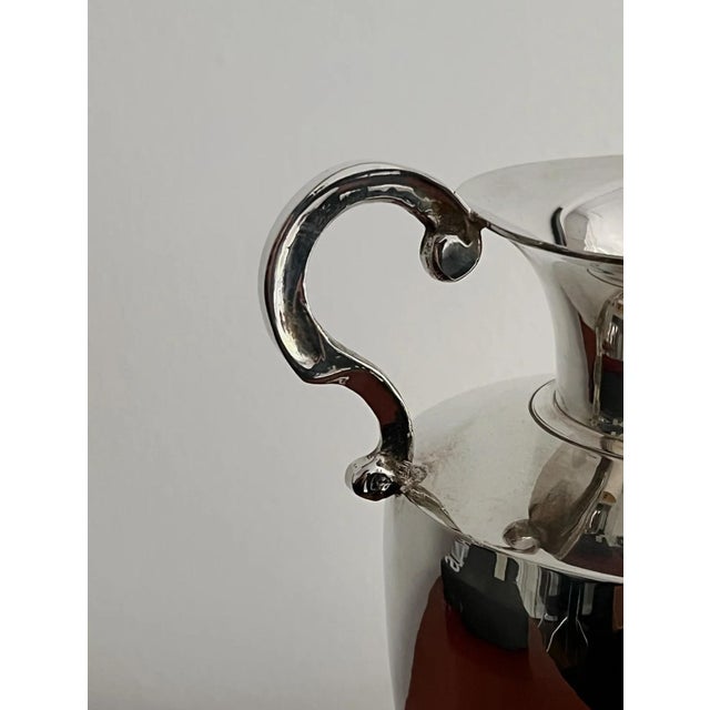 Antique Silver-Plated Vase, 1900s For Sale - Image 4 of 5