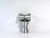 Blue Vintage Space Age Aluminum Stool with Storage Space, 1970s For Sale - Image 8 of 11