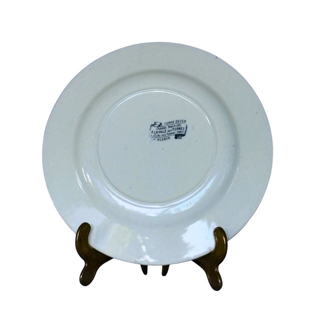 Ceramic Antique Ironware Dinner Service for 6 by Ste. Kléber, 1880s, Set of 20 For Sale - Image 7 of 10