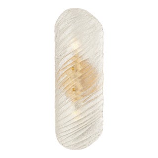 Mitzi Shelley 5.75 in. 2 Light Wall Sconce in Vintage Gold Leaf Finish For Sale