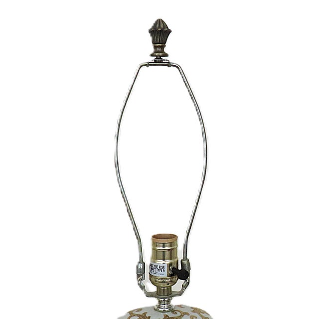 Mid 20th Century Pair of Vintage Chinoiserie Ginger Jar Table Lamps For Sale - Image 5 of 9
