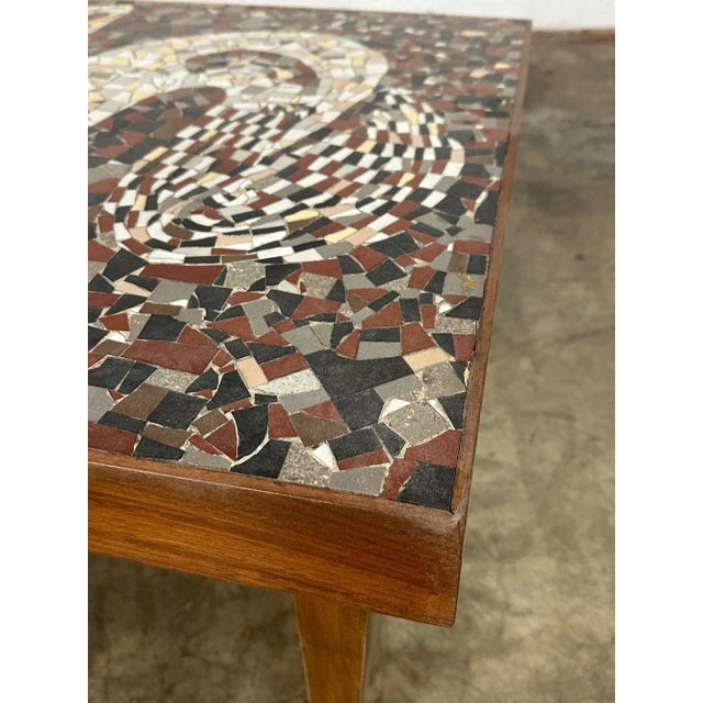 1980s Vintage Mosaic Coffee Table Chairish