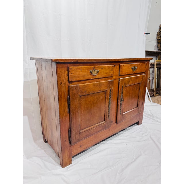 Antique French Pine Server C 1700s For Sale In Raleigh - Image 6 of 7