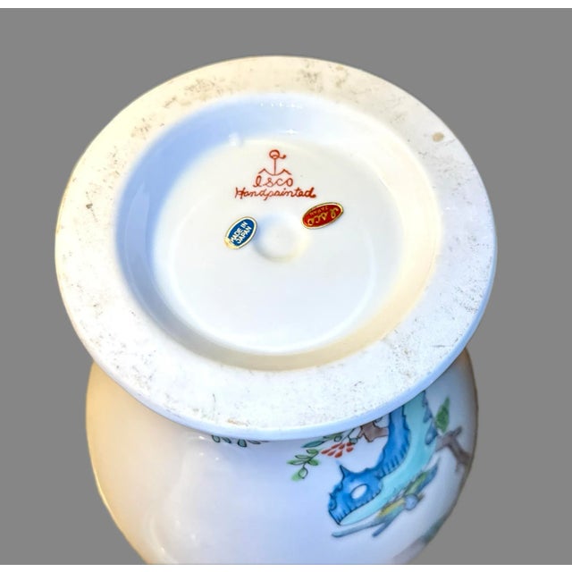 Vintage Esco Hand Painted Ginger Jar For Sale - Image 13 of 13