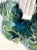 Ceramic Vintage Emerald Glazed Ceramic Foo Dogs – A Pair For Sale - Image 7 of 12