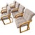 Mid-Century Modern Vintage 70s MCM Style Bentwood Cantilever Upholstered Dining Chairs Set of 6 For Sale - Image 3 of 18